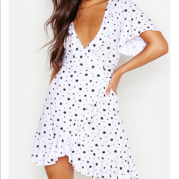 star dress boohoo
